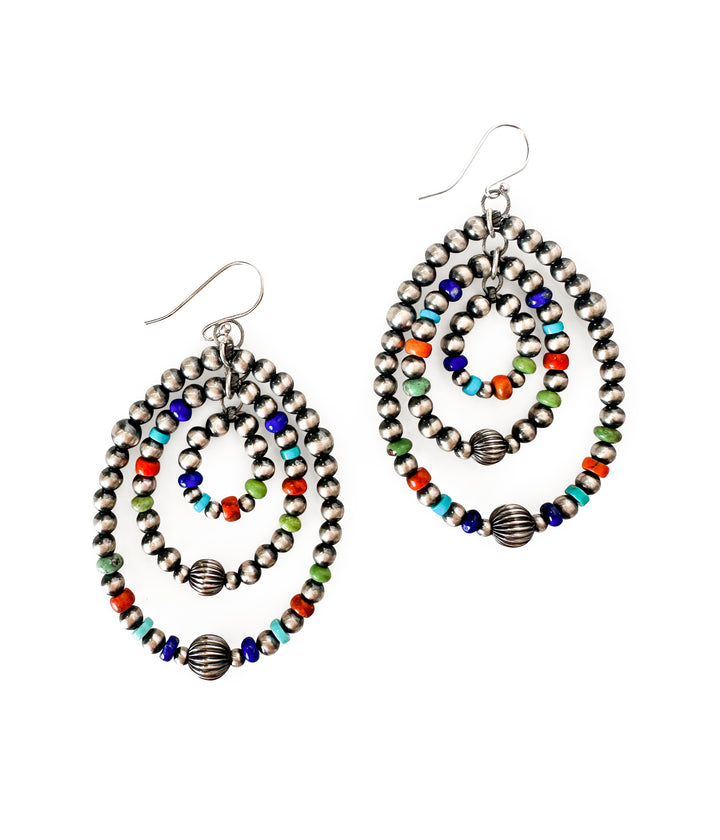 Los Lunas Handcrafted Sterling Silver Earrings