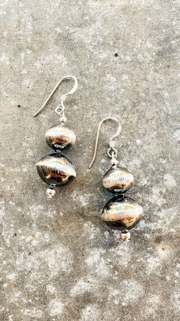 Laguna Authentic Navajo Pearl Earrings