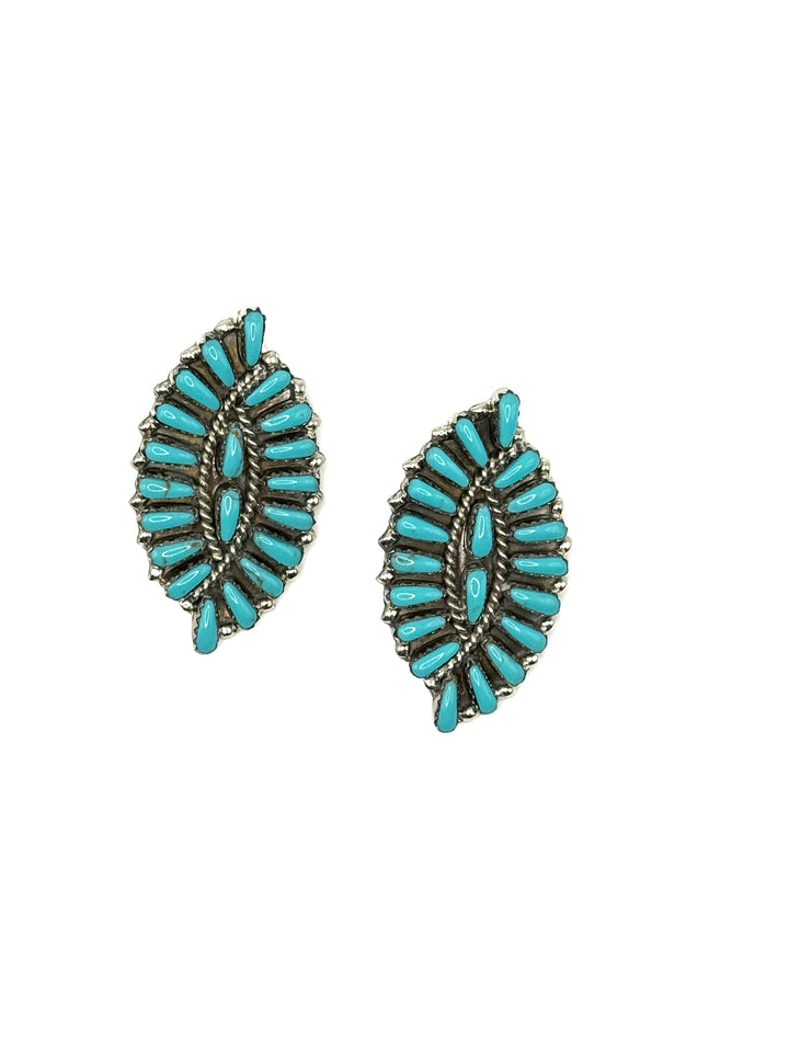 Pecos Authentic Turquoise Earrings