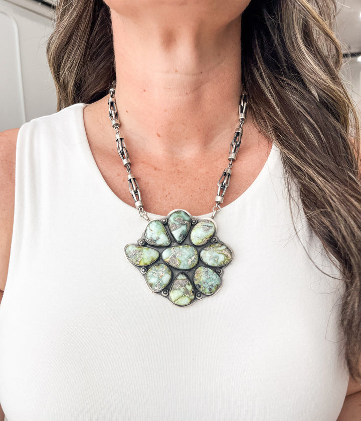 Gabby Cluster Necklace