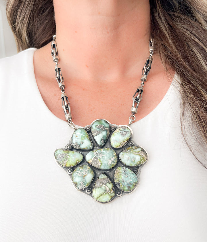 Gabby Cluster Necklace