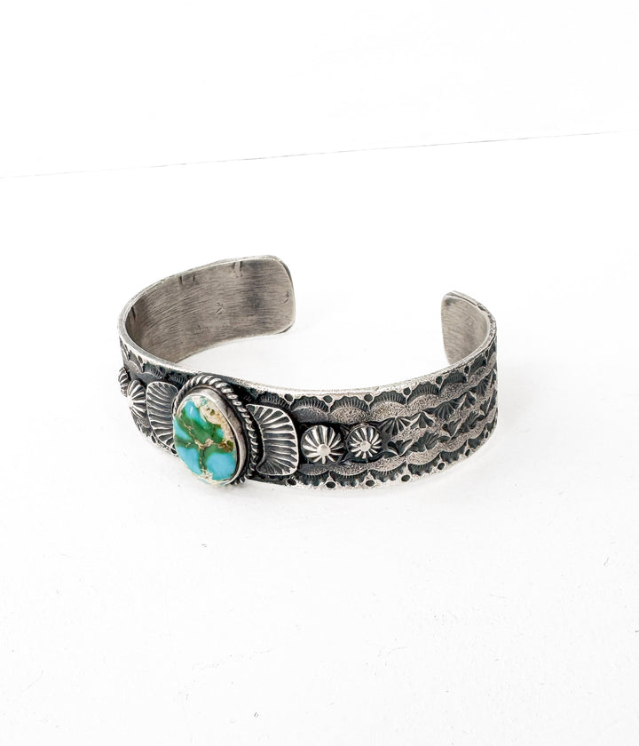 Scalloped Navajo Statement Cuff
