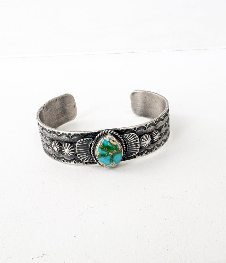 Scalloped Navajo Statement Cuff