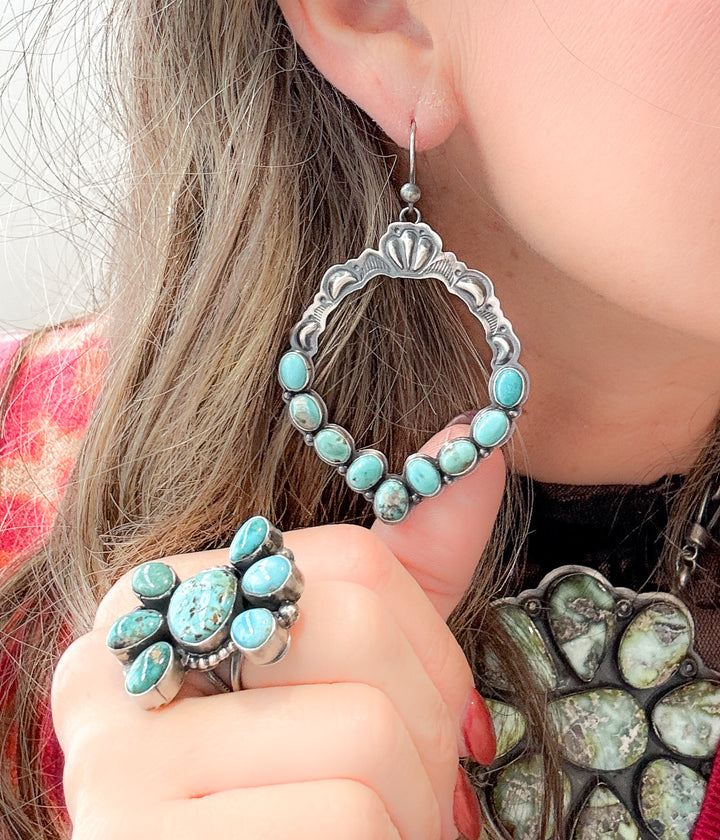 Annie Hoskie Stamped Earrings