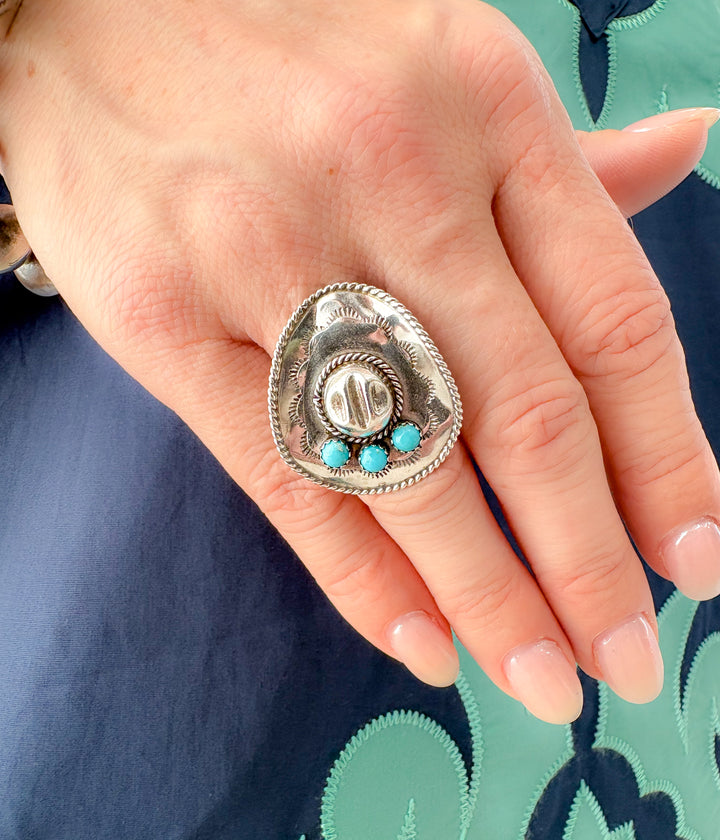 Bobby Platero Cowboy Hat Ring
