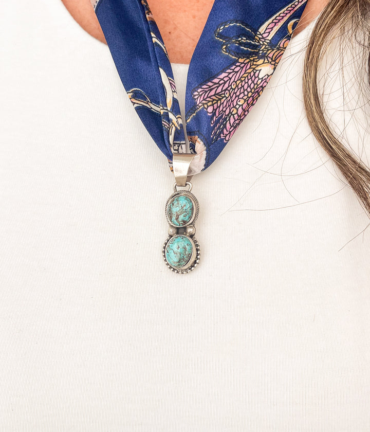 Danny Hento Kingman Scarf Necklace