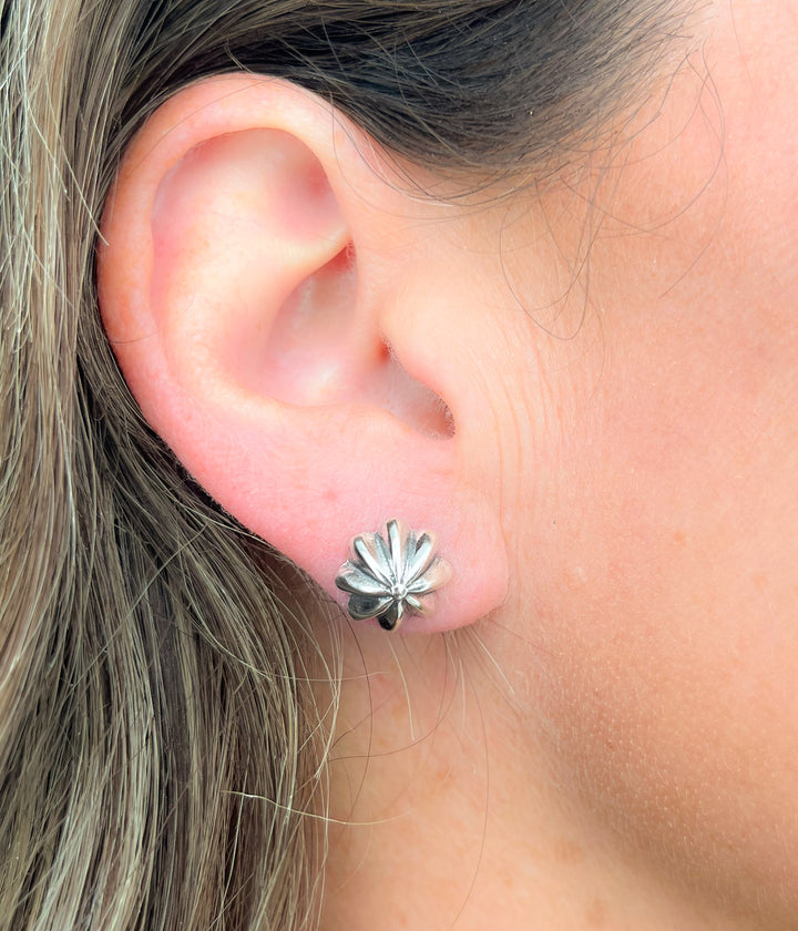 Silver Star Earrings