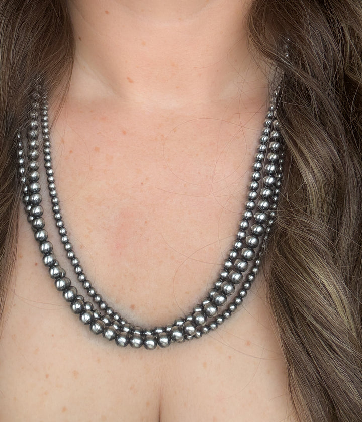 Three Strand Pearl Necklace