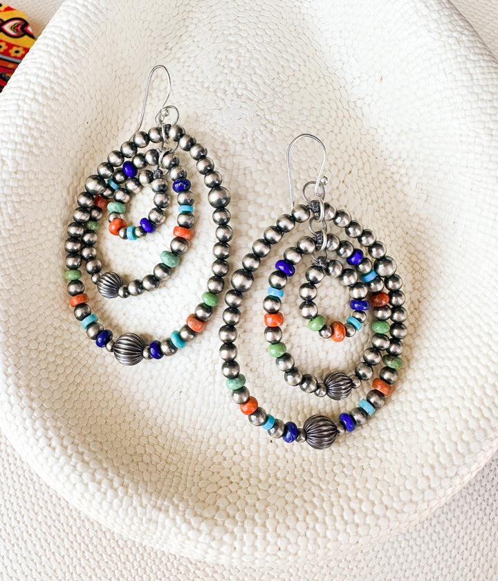 Los Lunas Handcrafted Sterling Silver Earrings