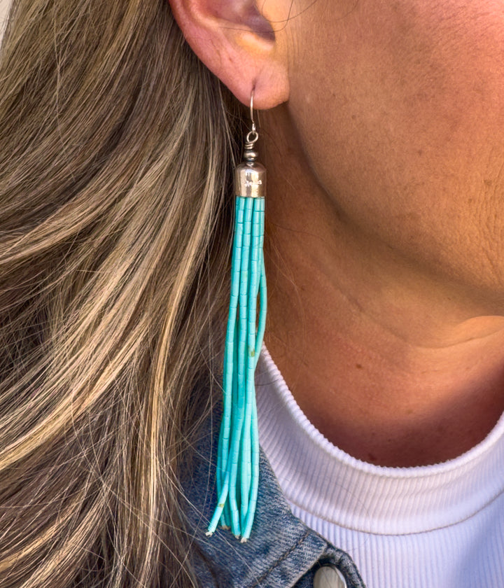 Ten Strand Turquoise Earrings