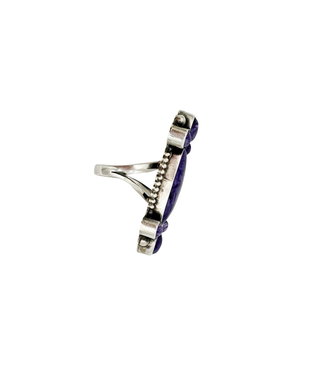 Lapis Cluster Ring
