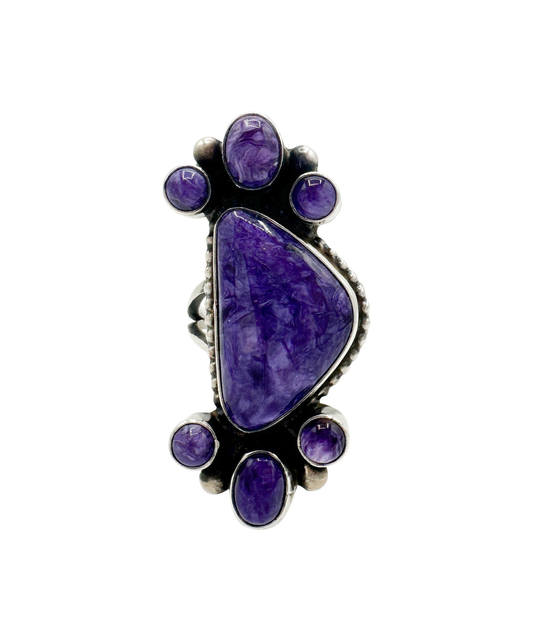 Lapis Cluster Ring