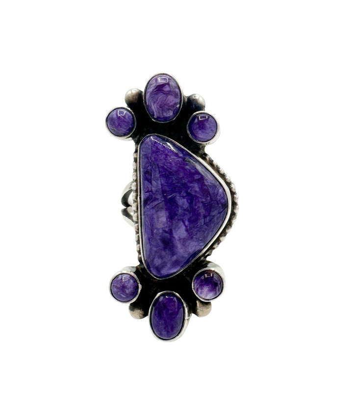 Lapis Cluster Ring
