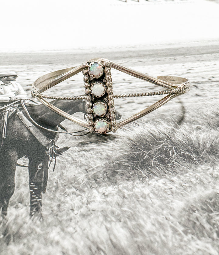 Four Stone Opal Cuff