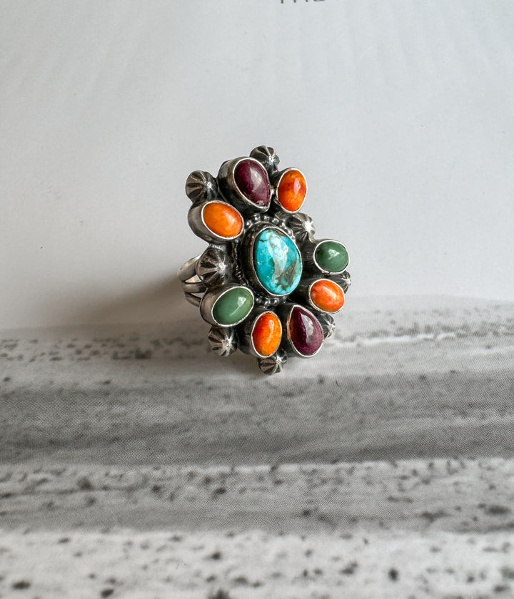 Santa Barbara Multi Stone Ring