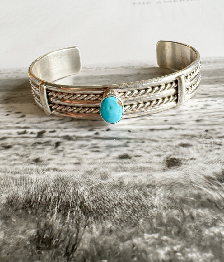 Soledad Authentic Kingman Turquoise Bracelet