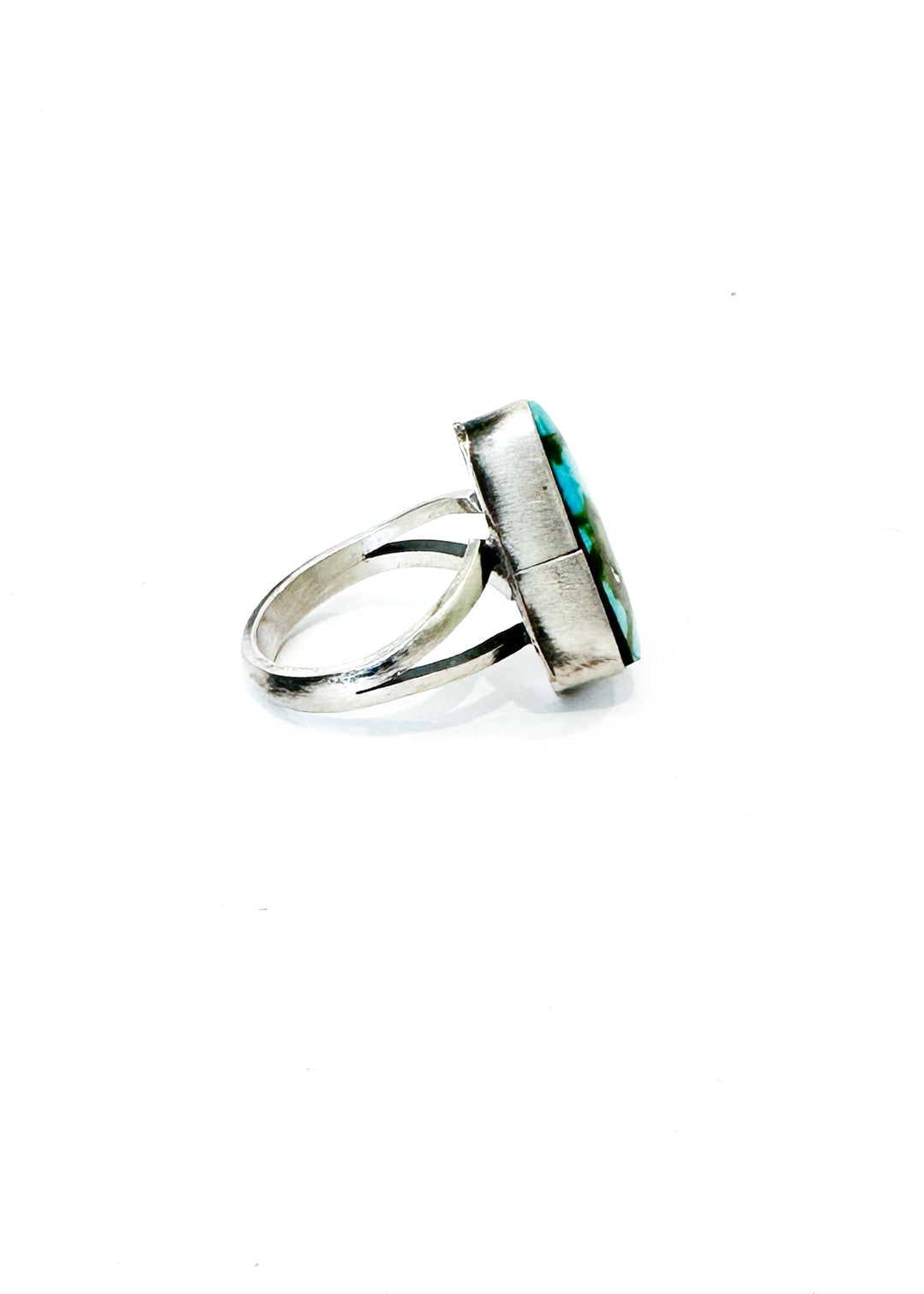 Yeso Sonoran Gold Teardrop Turquoise Ring