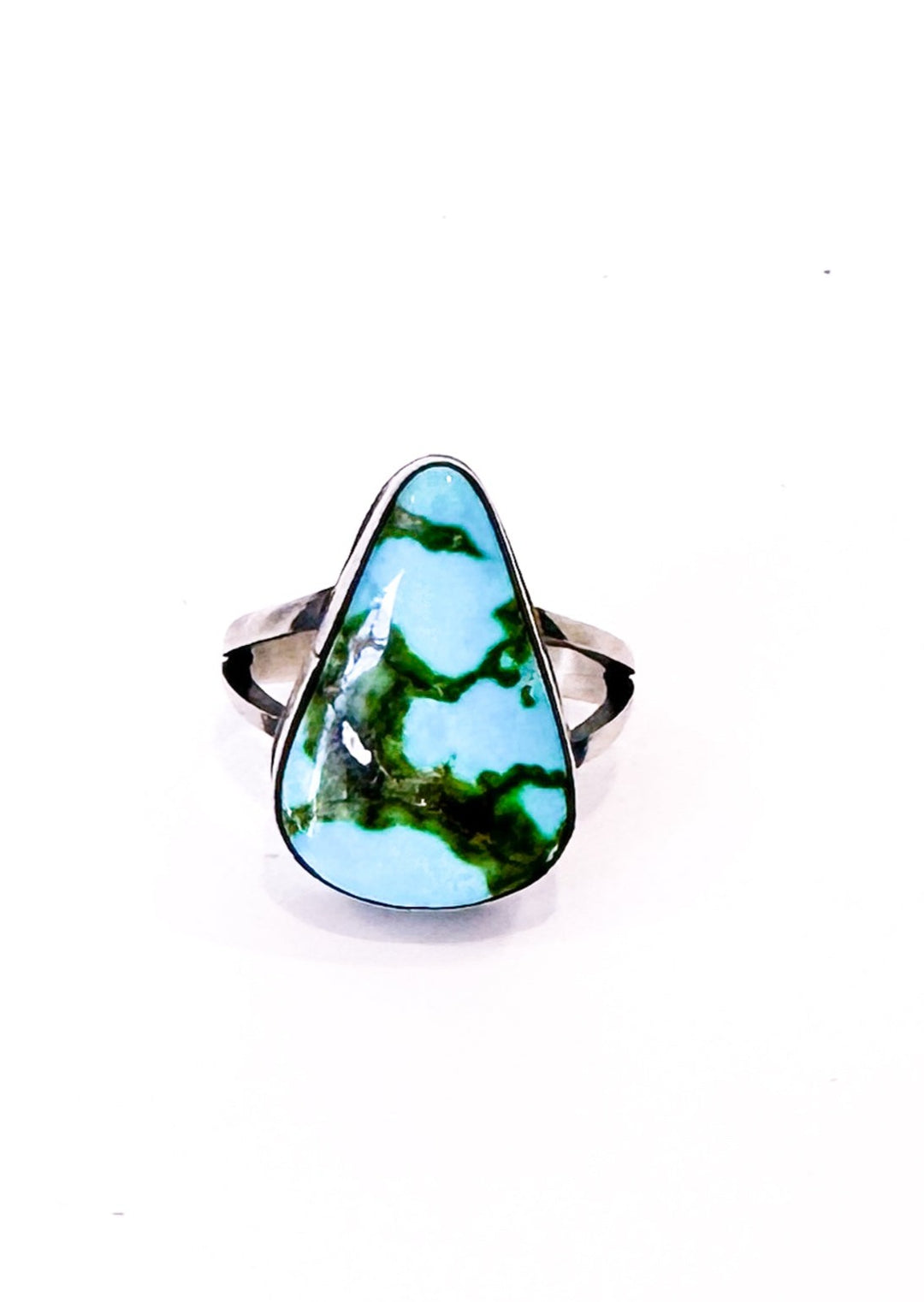 Yeso Sonoran Gold Teardrop Turquoise Ring