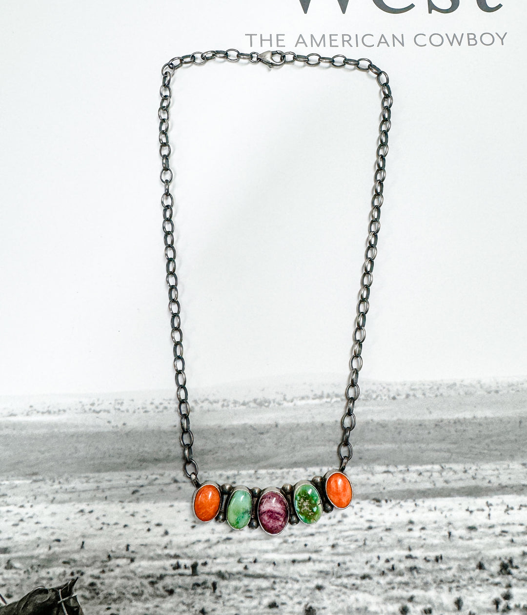 Five Multi Stone Necklace