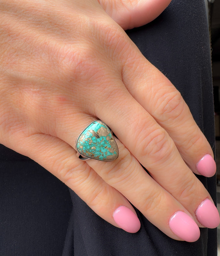 Thunder Mountain Genuine Turquoise Ring